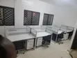 Vituo vya Kazi vya Ofisi vya Kisasa na Vioo vya Kugawanya - 2