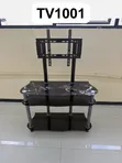 Executive Glass TV Stand with Wall Bracket - 1