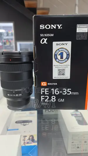 Sony 16-35mm f/2.8 GM Lens