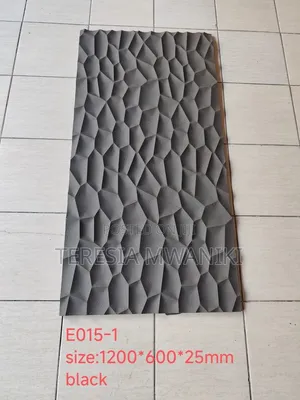 Jek Black PU Stone Wall Panel