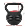 Kettlebell ya Gym ya Kilo 18 Inayoweza Kurekebishwa - 3