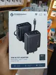 Powerology 70W AI TFT Adapter na Kebo ya Type-C Inayorudishwa - 2