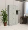 12-Door Storage Office Locker Cabinet - 4