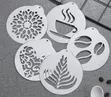 Custom Coffee Pattern Maker Cutouts - 1