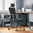 Orthopedic Executive Office Chair - Black - 2