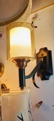Glass Wall Sconce - 1
