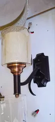 Glass Wall Sconce - 2