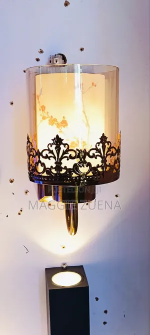 Decorative Glass Wall Sconce