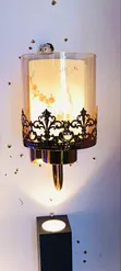Decorative Glass Wall Sconce - 1