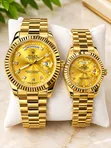 Rolex Couple Watches - Stainless Steel, Water Resistant - 2