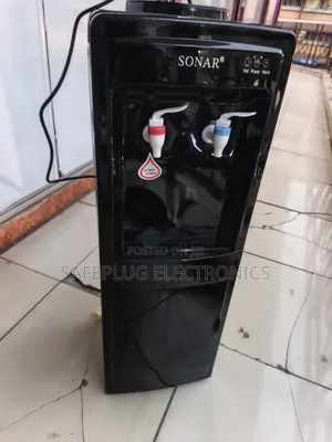Sonar Hot & Warm Top Loading Water Dispenser with Cabinet