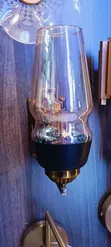 Indoor Glass Wall Scone - 2
