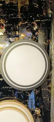 Tricolor Double Ring Ceiling Fixture - 1