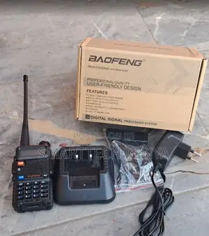 Baofeng UV-5R Portable Walkie Talkie with Rechargeable Battery