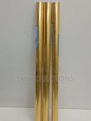 Self-Adhesive Contact Paper - Gold/Silver