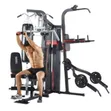 4 Station MultiGym Equipment with Shoulder Press - 3
