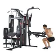 4 Station MultiGym Equipment with Shoulder Press - 4