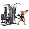 4 Station MultiGym Equipment with Shoulder Press - 5