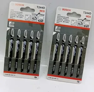 Bosch T244D HCS Blades za Jigsaw - Speed for Wood