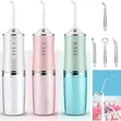 4 Nozzles Portable Oral Irrigator - USB Rechargeable - 1