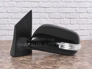 Side Mirror Toyota Belta 2008-2013 (7 Wires, Automatic, Black)