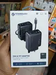Powerology 70W TFT Adaptor with Retractable Cable - Black - 3