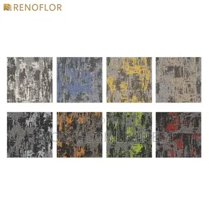 Modaflor Ember Red Premium Carpet Tiles