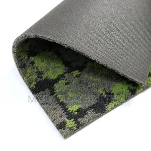 Lime Green Mottled Carpet Tiles