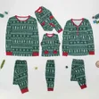 Set ya Pajama za Krismasi za Kulingana - Kijani - 1