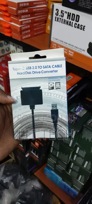 USB 3.0/Type-C to SATA Adapter Cable for 2.5" SSD/HDD
