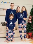 Poly Cotton Family Matching Christmas Pajamas - 2