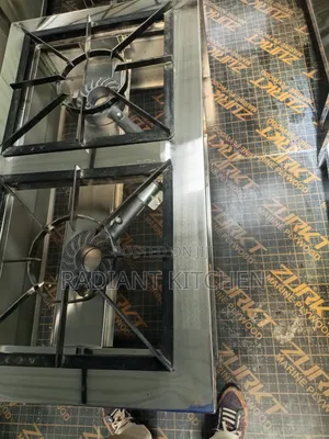 Radiant 2-Burner Commercial Cooker