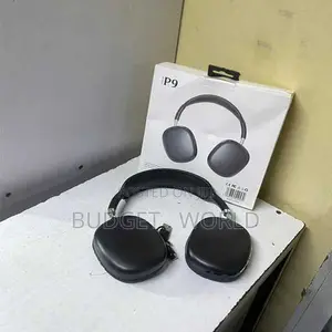 P9 Wireless Bluetooth Over-Ear Headphones - Black