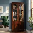 2-Door Mahogany Cabinet - 3