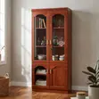 2-Door Mahogany Cabinet - 5