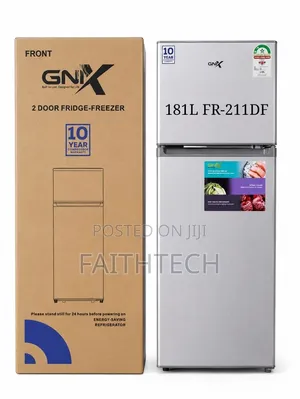 GNIX 181L FR-211DF 2-Door Top-Mount Refrigerator