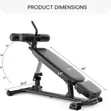 Commercial Gym Decline Workout Bench - 2
