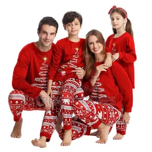 Family Christmas Pyjamas Set - Poly Cotton
