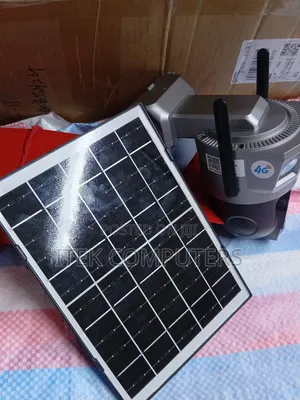 Wireless 4G Solar CCTV Camera for Construction Site Security