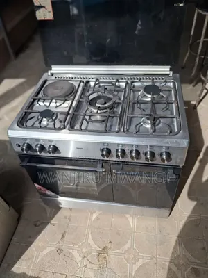 Mika 5-Burner Cooker (4 Gas + 1 Electric) with Electric Oven