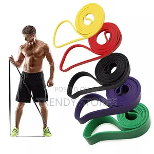 4-Piece Latex Resistance Loop Bands Set