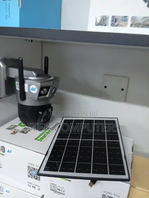 Kamera ya CCTV ya V380 Pro 4G Solar yenye Arifa za Mwendo