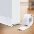 96cm Door Seal Strip - Brown & Grey - 1