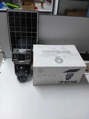 V380 Pro 4G Solar CCTV Camera for Warehouse Security