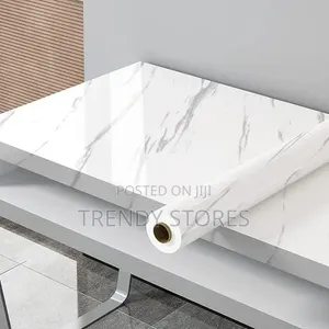 Karatasi ya Ukuta ya Marble Isiyoingiza Maji 60cm x 2M