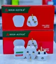 Powermate 13A 250V 3-Pin Fused Electrical Top Plugs (10pcs) - 1