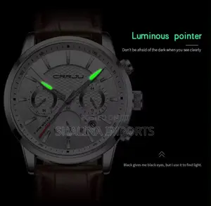 Saa ya Crrju Chronograph kwa Wanaume