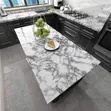 Karatasi ya Ukuta ya Jikoni ya Marble (60cm x 5m) - 1