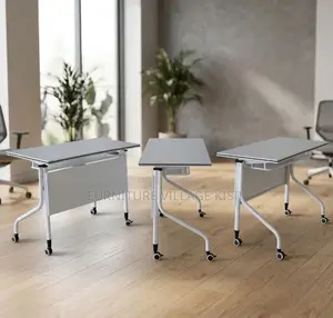 Stackable White Training Tables
