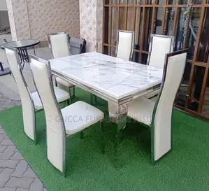 Modern 6 Seater Rectangular Dining Set